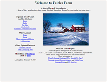 Tablet Screenshot of fairleafarm.us